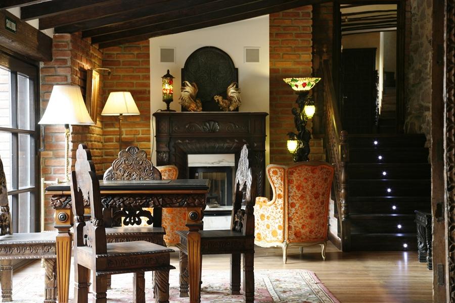 Hotel Boutique Real Casona De Las Amas Azofra Inreriör bild